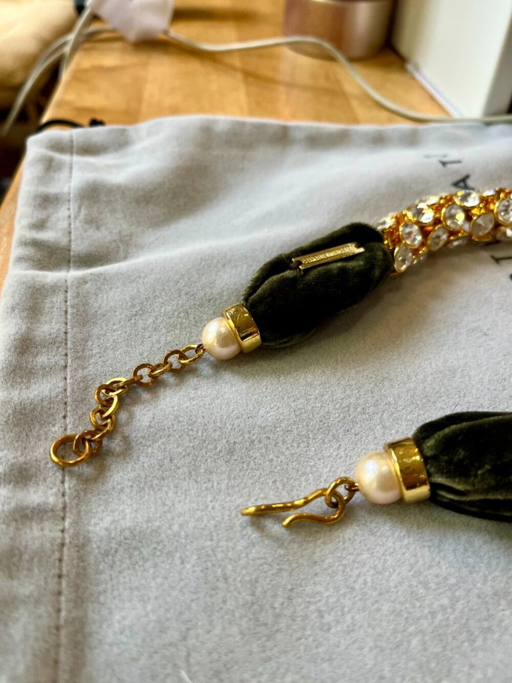 Lizzie Fortunato Crystal Collar Necklace - Picture 6 of 8